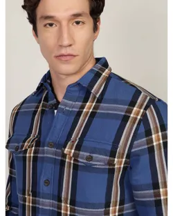 Рубашка мужская TOMMY HILFIGER HEAVY BRUSHED CHECK