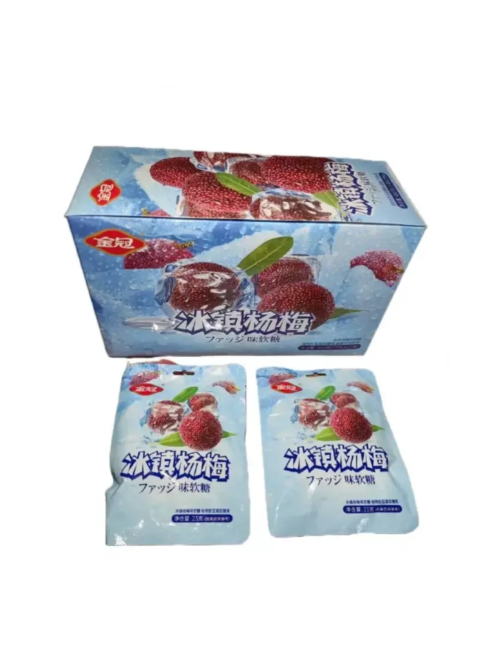 Жевательный мармелад со вкусом Байберри 23 г * 20 шт блок