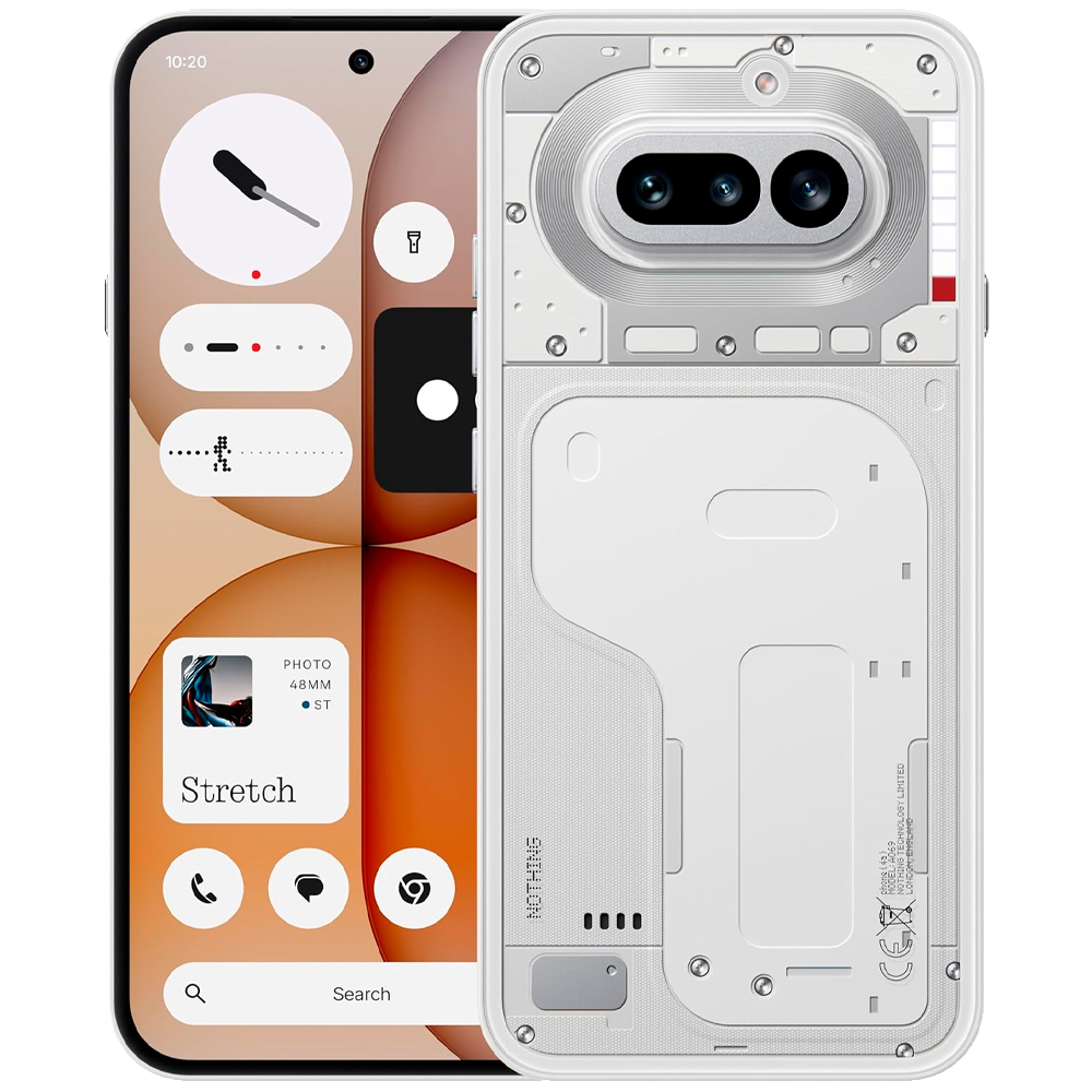 Смартфон Nothing Phone (4a) 12/256GB, White (Белый)