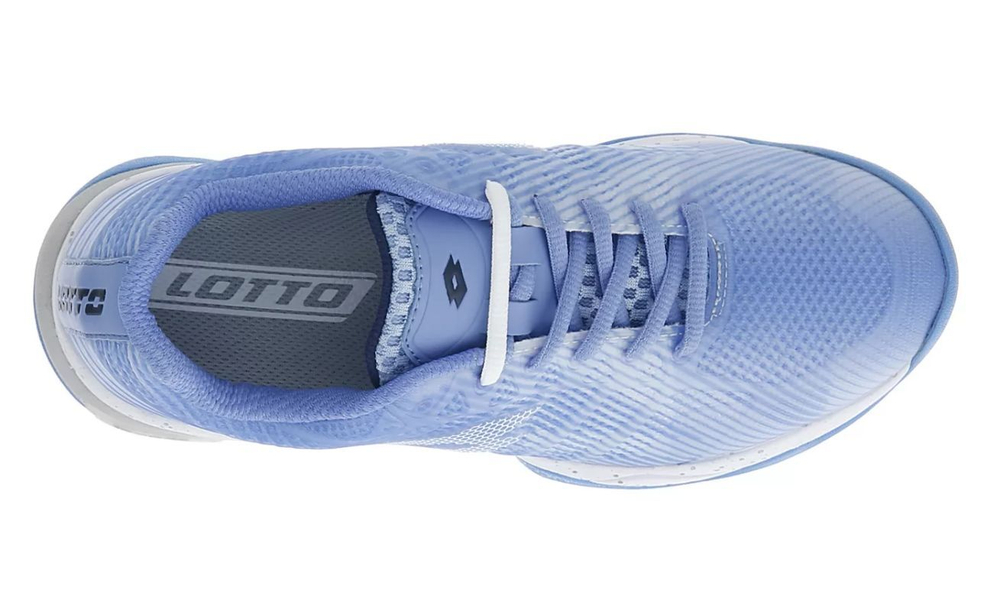 Женские Кроссовки теннисные Lotto Mirage 300 III SPD - chambray blue/all white/cornflower