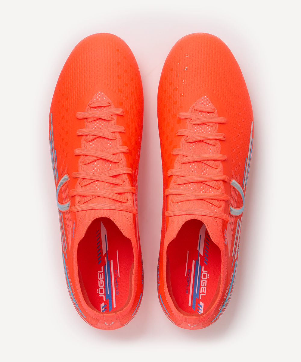 Бутсы футбольные Jogel Evofly FG PRO coral, коралловый