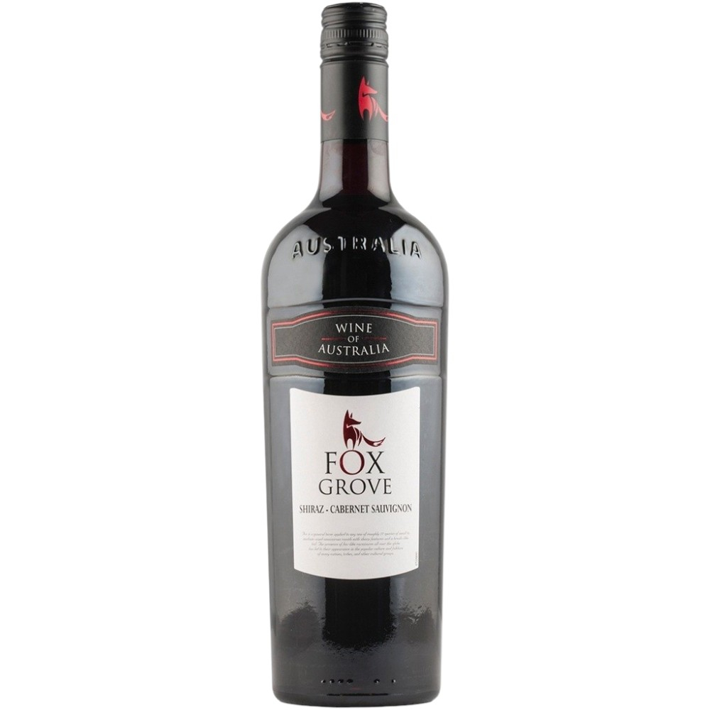 Вино Fox Grove Shiraz Cabernet 0,75 л.