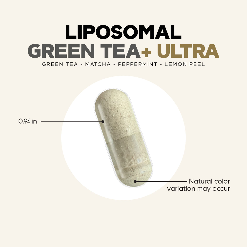 Codeage, Liposomal Green Tea + Ultra Trim & Glow, 60 растительных капсул