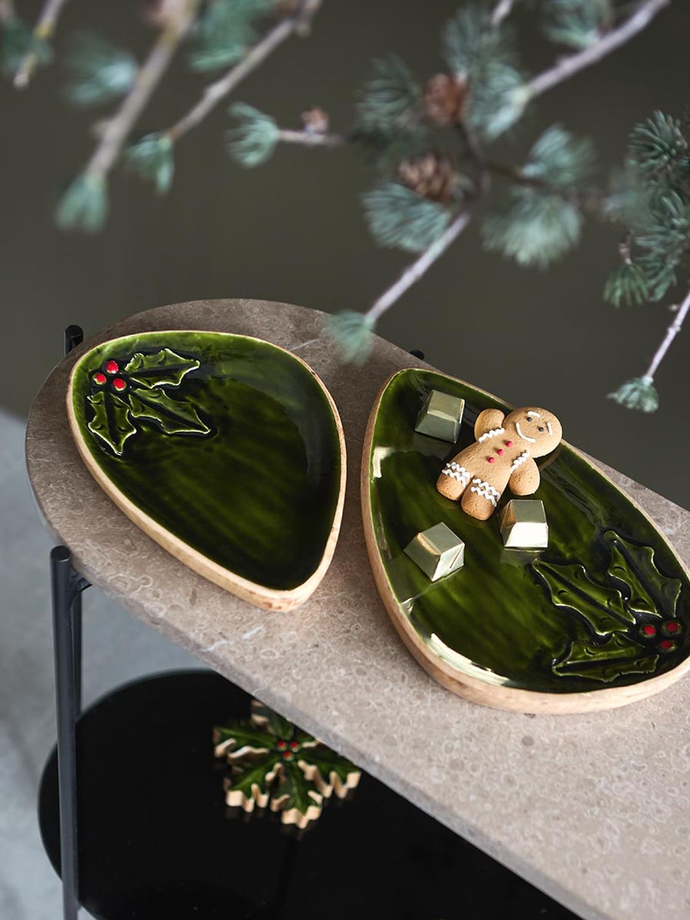 Поднос декоративный Christmas symbol из коллекции New Year Essential, 25 см