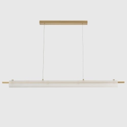Светильник подвесной Crystal Lux TUNNEL SP40 LED BRASS