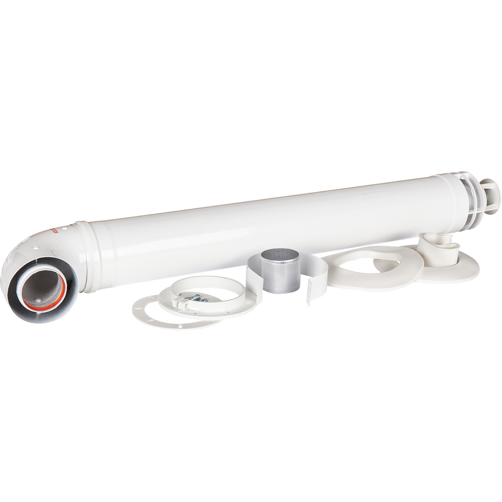 ROMMER Комплект дымохода СТАНДАРТ УНИВЕРСАЛЬНЫЙ 60/100 - 900мм (кроме Immergas и Navien Deluxe 75/100 стар.)