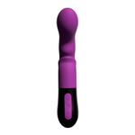 Фиолетовый изогнутый вибратор 20,7см для стимуляции зоны G Adrien Lastic NYX 2.0 G-Spot Vibrator Purple
