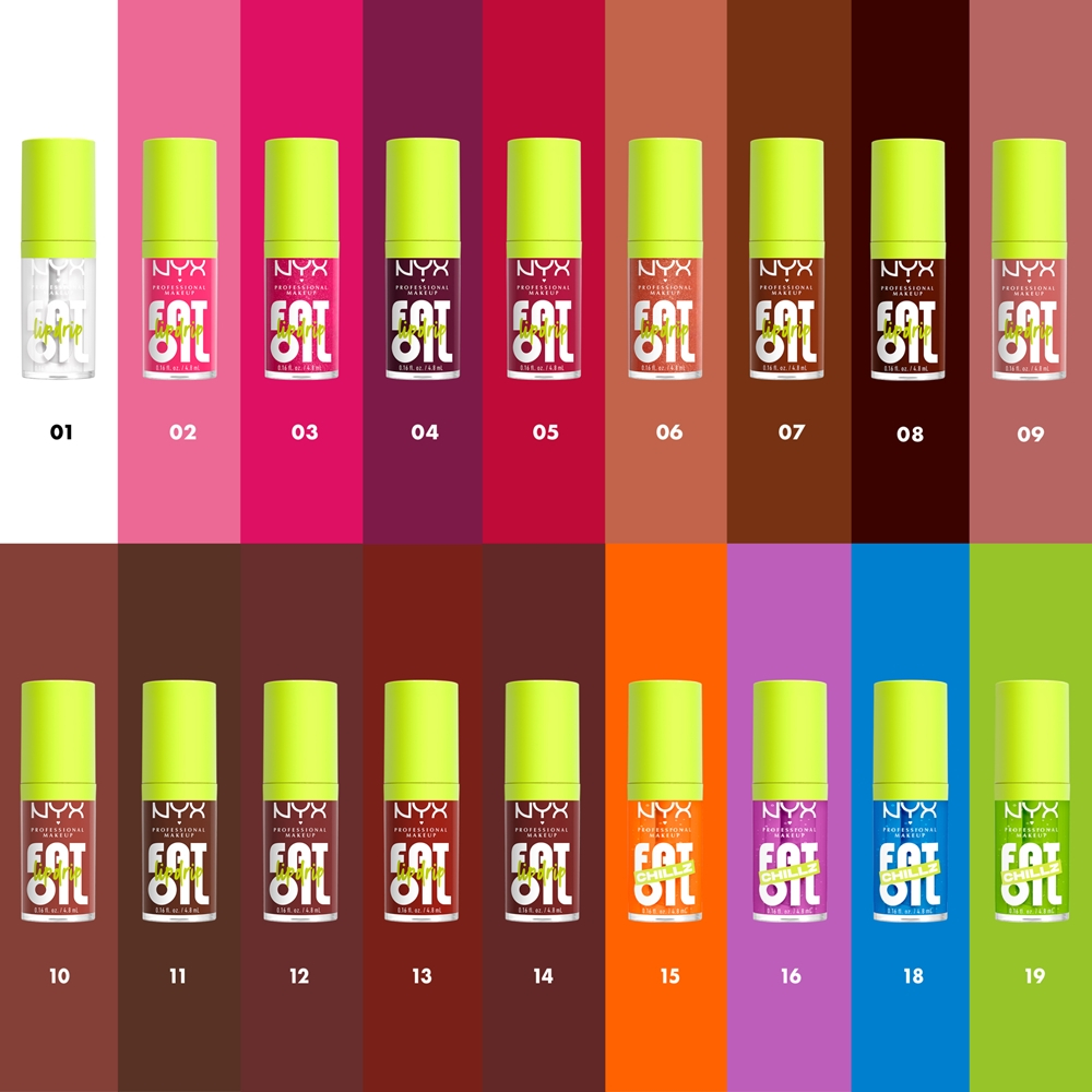 NYX Professional Makeup Fat Oil Lip Drip - Масло для губ оттенок Inside Scoop, 4 ml