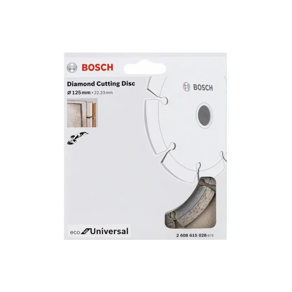 Алмазный отрезной круг ECO for Universal 125 мм BOSCH 2608615028