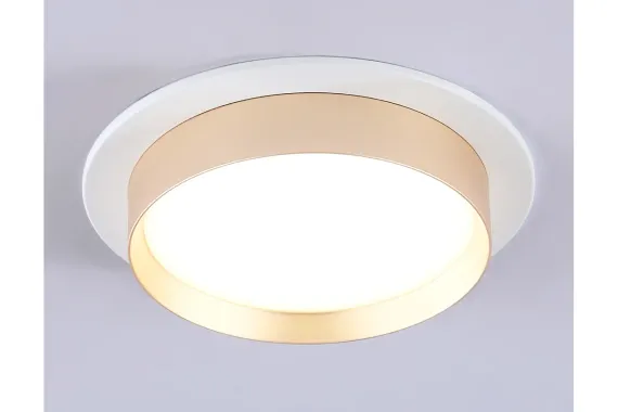 Светильник точечный Ambrella TN5226 GX53 белый/золото 42394