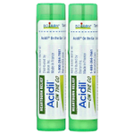Boiron, Acidil® On The Go, средство для облегчения симптомов изжоги, 2 тюбика по 80 гранул