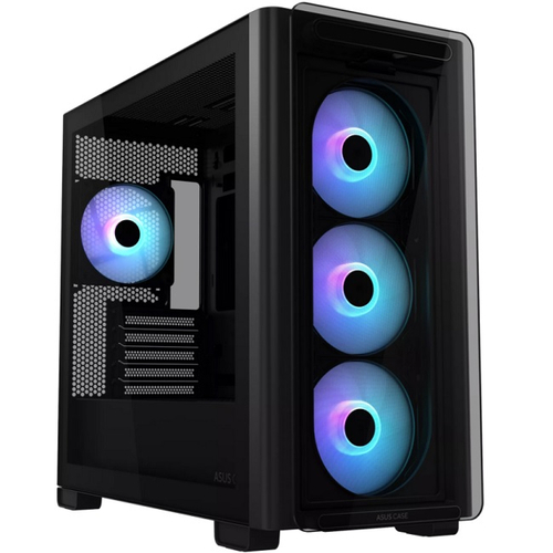 Корпус Mini-Tower ASUS A23 PLUS TG ARGB Black, Micro-ATX (90DC00K0-B19010)