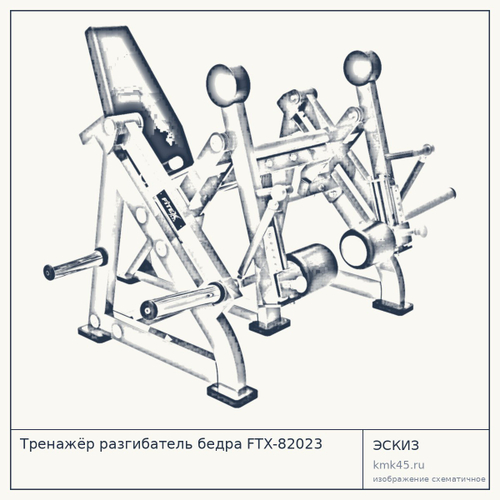 Тренажёр разгибатель бедра FTX-82023 — от 130 000 ₽