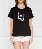 Футболка BASIC Liu Jo Beachwear - черный(VA4153 JS003)