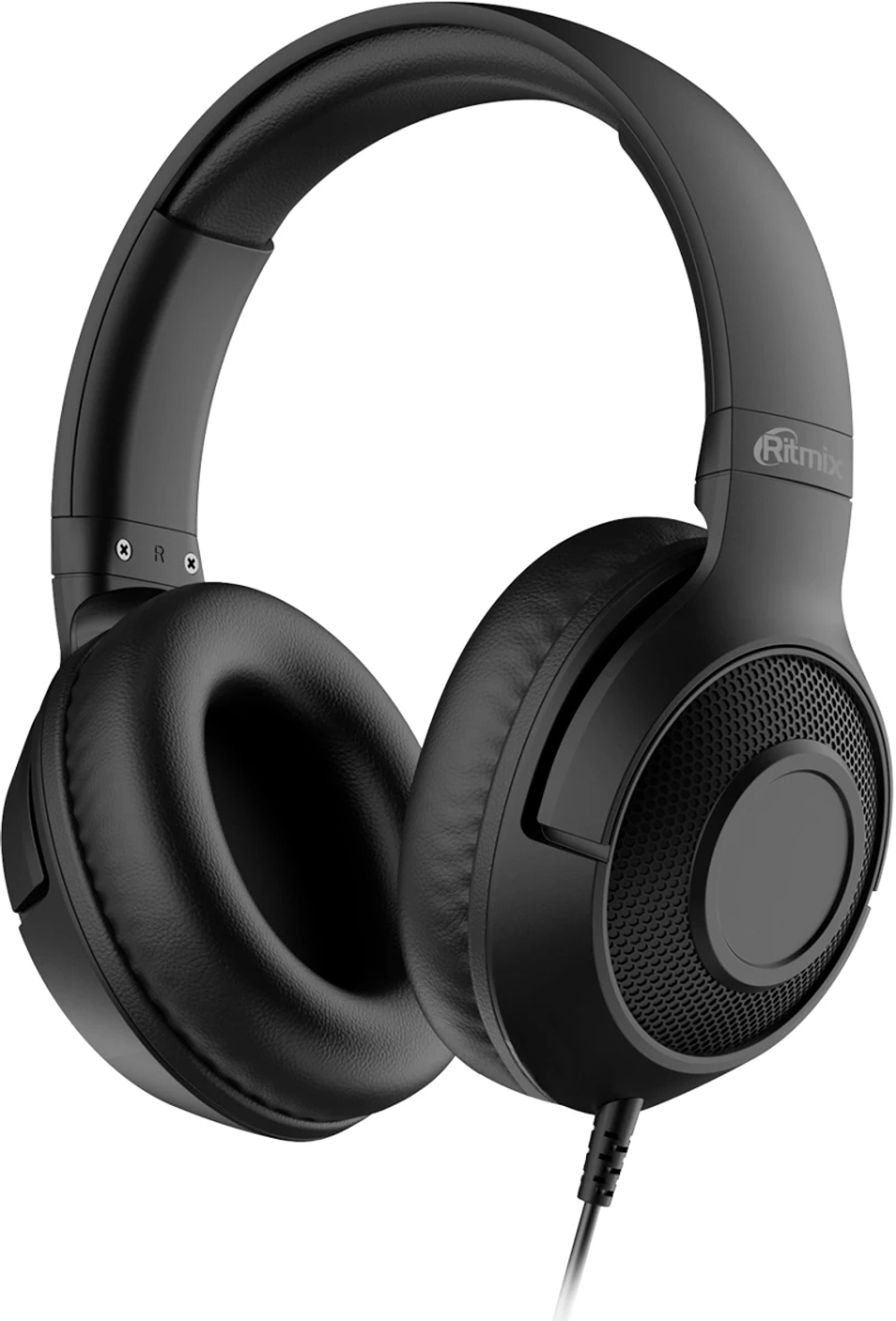 Ritmix RH-544TV RC Black — проводные накладные наушники