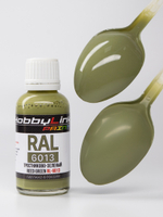 Краска лаковая HobbyLink RAL-6013 Тростниково-зеленый RL-6013