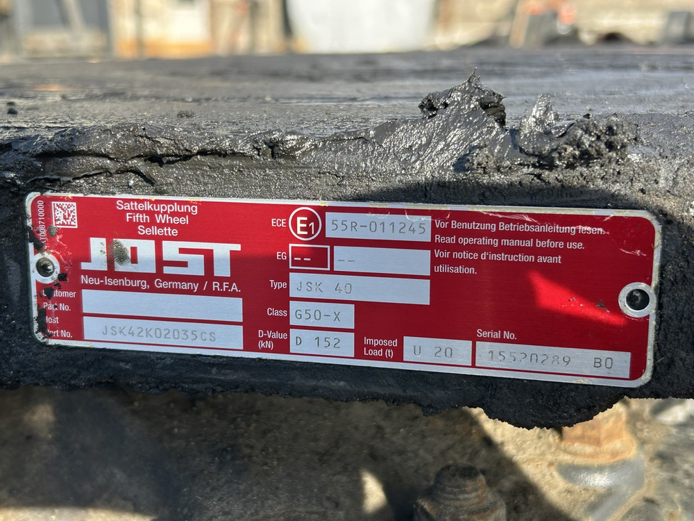 Седло JOST 150мм