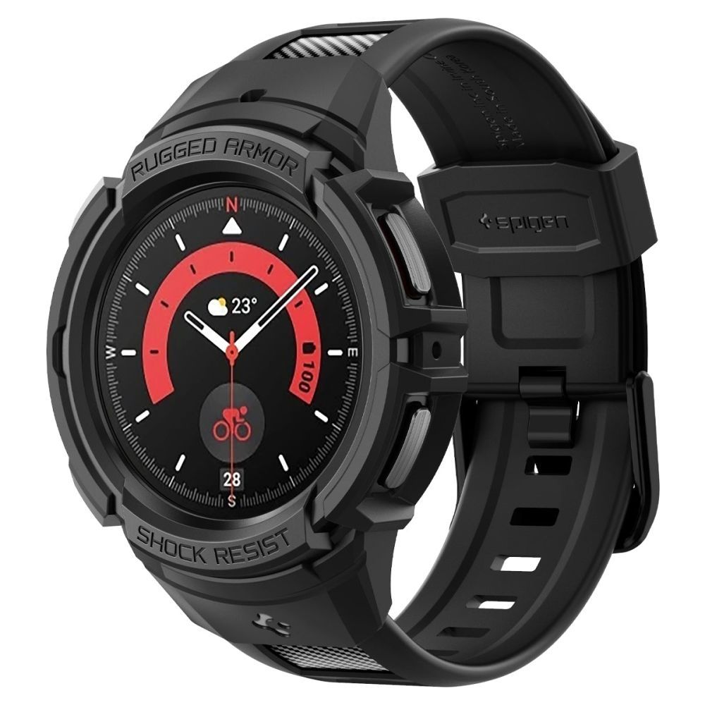 Ремешок Spigen RUGGED ARMOR ”PRO” GALAXY WATCH 5 PRO (45 MM) BLACK