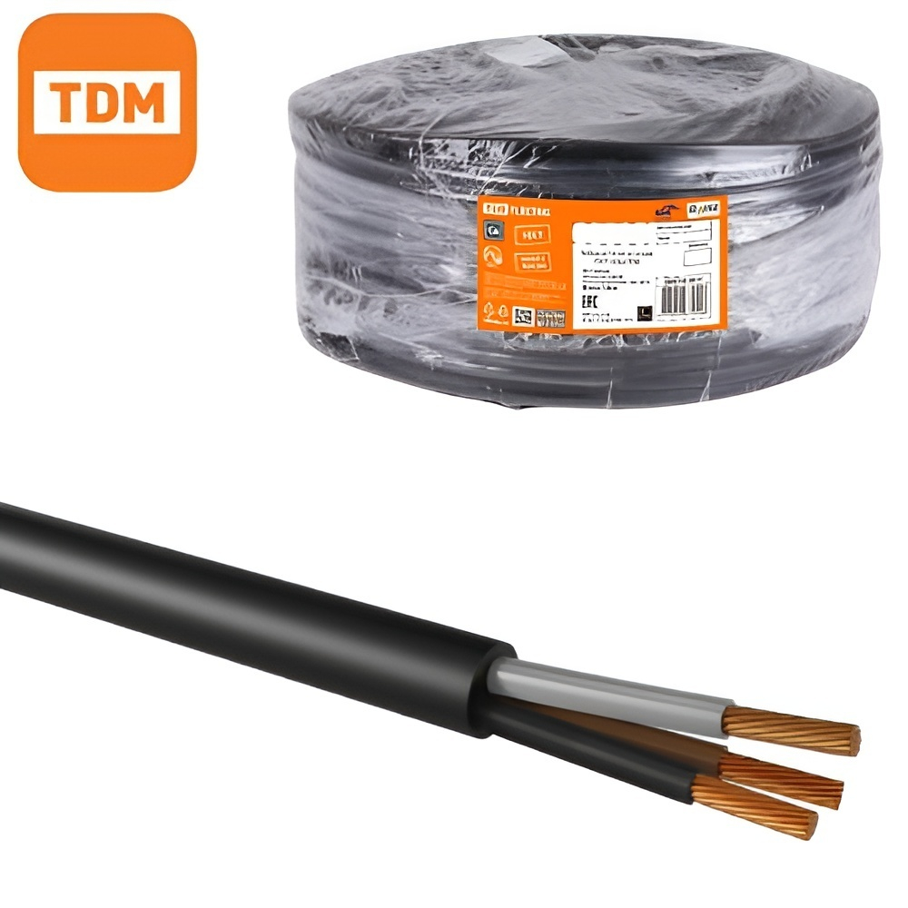 Провод КГ 3х1,5 ГОСТ TDM SQ0110-0017