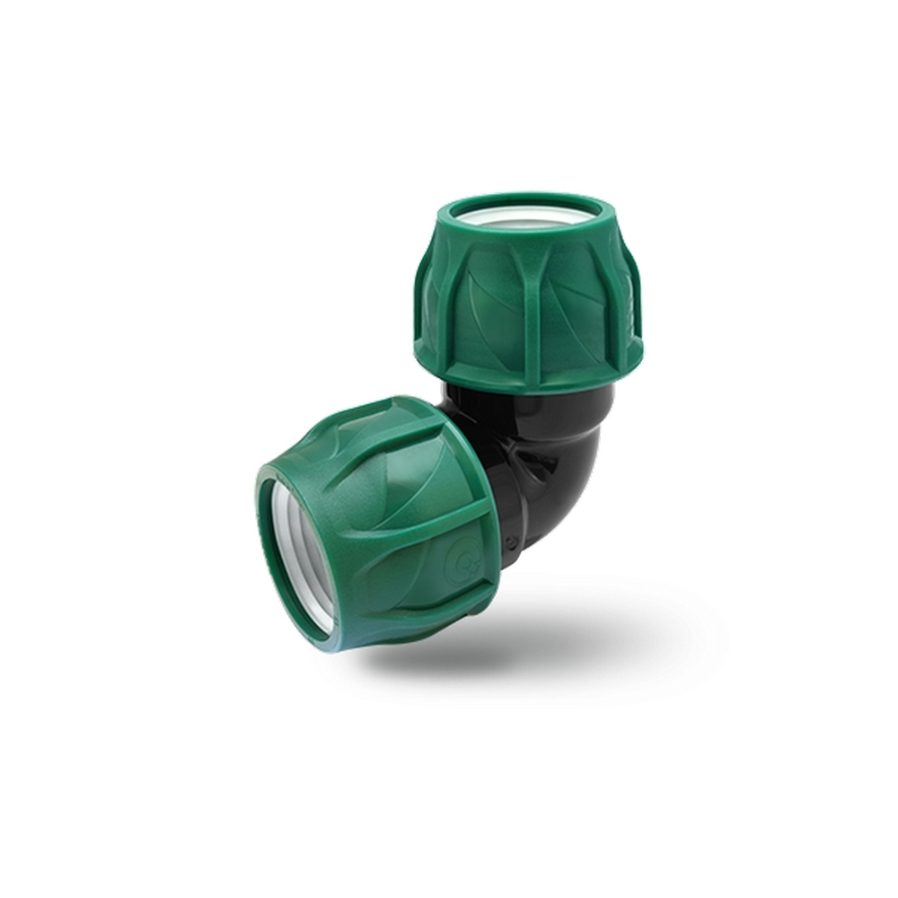 Отвод ПЭ 110 (обж.) POELSAN GREEN
