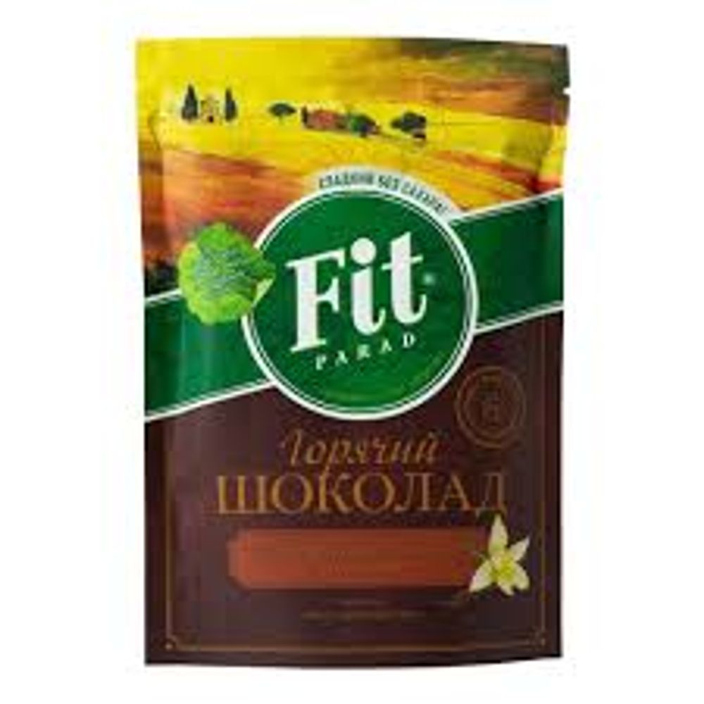 Горячий шоколад Fit Parad со вкусом Ванили 200гр дой пак