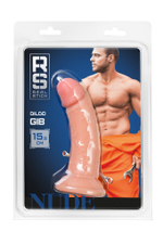 Реалистичный фаллоимитатор RealStick Nude Gib телесный 15,5 см