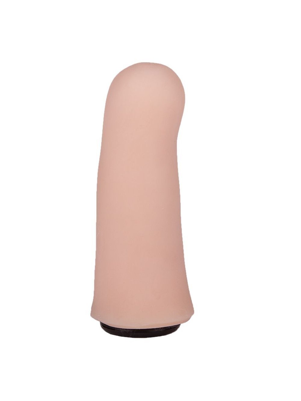 Пояс-трусики Soft-Dolli с 2 насадками - 18 см. (Цвет: телесный с черным)