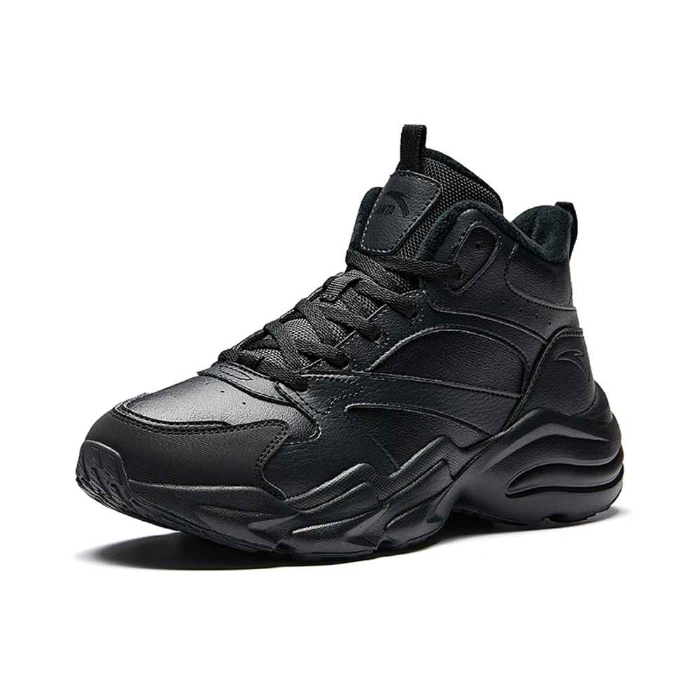 Anta Mid top Insulated Shoes Women"s Basic Black