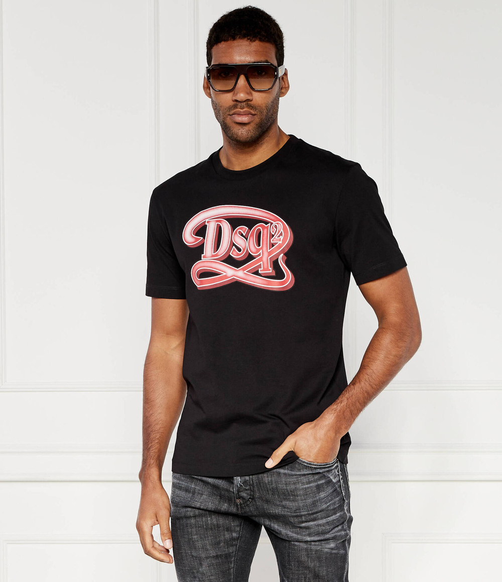 Футболка Dsquared2 - черный(S71GD1387 D20020)