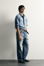ДЖИНСЫ RELAXED FIT СО СТРЕЛКАМИ — ZARA · 0840/310