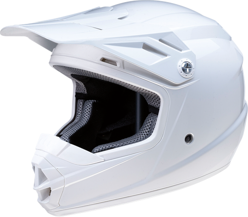 Купить Мотошлем Кроссовый Z1R Rise Solid / Детский / Белый