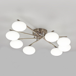 Citilux ATMAN SMART CL226A181 LED RGB Умная люстра Матовый Хром