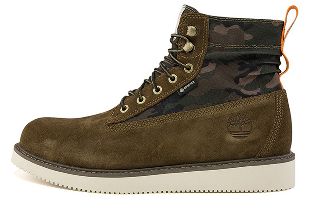 Timberland Vibram 6 Inch Premium Wide Fit Boots "Olive Green"