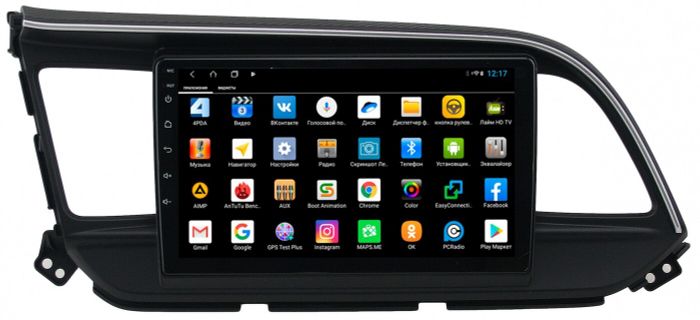 Магнитола для Hyundai Elantra 2019-2020 - Parafar PF365XHD на Android 13, CarPlay, 4G SIM-слот
