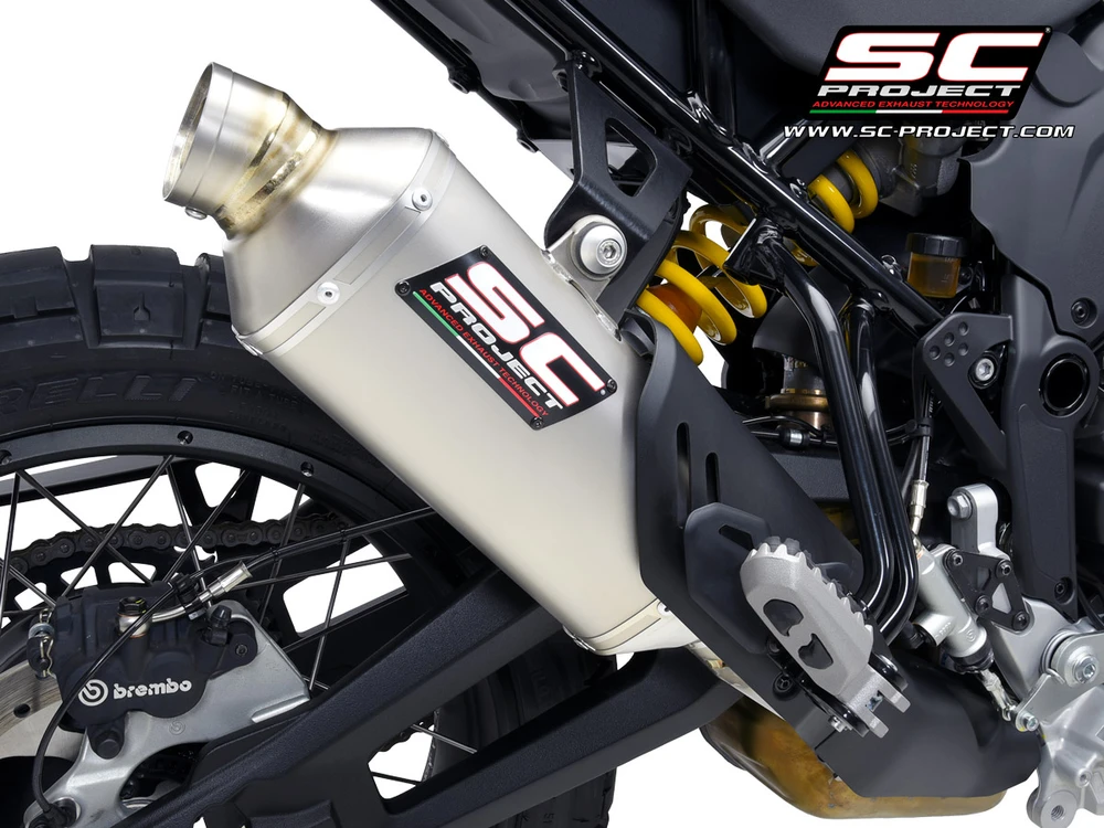 Выхлоп SC-Project Rally Raid titanium