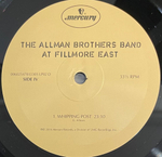 The Allman Brothers Band At Fillmore East 2LP (Европа 2016г.)