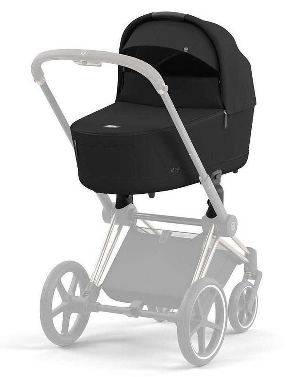 Коляска Cybex Priam IV Rosegold complete Cloud G Lava Grey Base G 3 в 1 Sepia Black