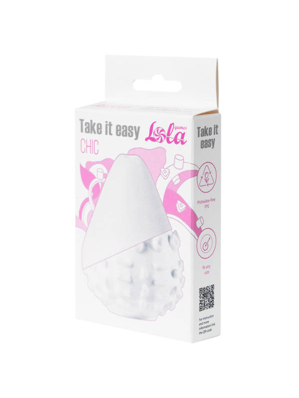 Мини-мастурбатор Take it Easy Chic White