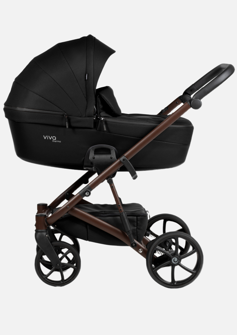 Tutis Коляска 2 в 1 VIVA 6+ Essential, Caviar