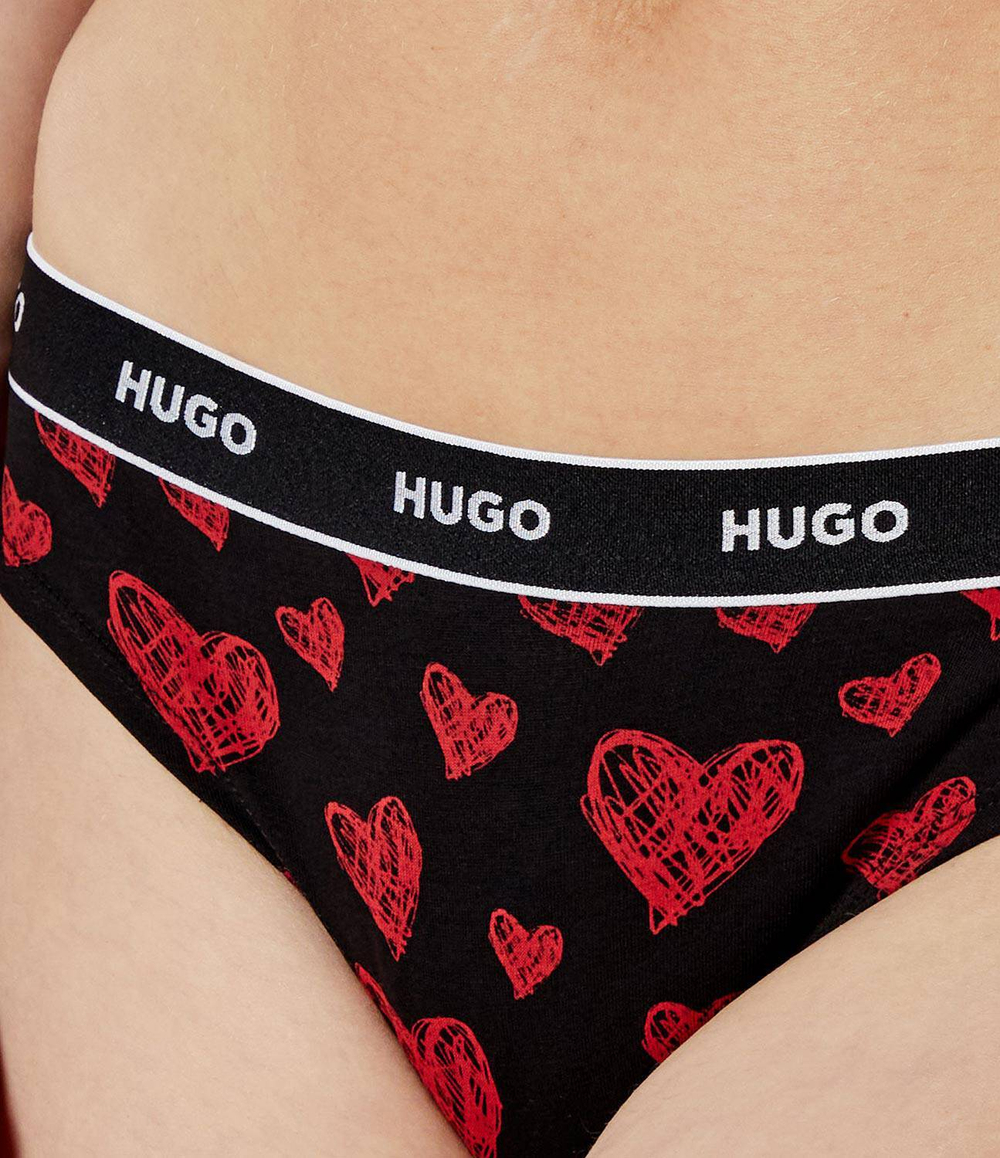 Стринги 3 пары DESIGN Hugo Bodywear - черный(50495870)