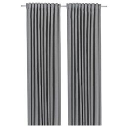 Комплект штор IKEA BLAHUVA (БЛОХУВА), Серый, 145х250 см, 2 шт