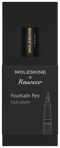 Перьевая ручка Moleskine Kaweco черная с пером M (KAWFOUNTPENMBK) 5