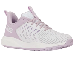 Женские кроссовки для padel K-Swiss Ultrashot Light Padel - white/orchid hush/purple rose