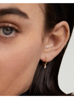 Серьги Emi Hoops Золото 750 пробы