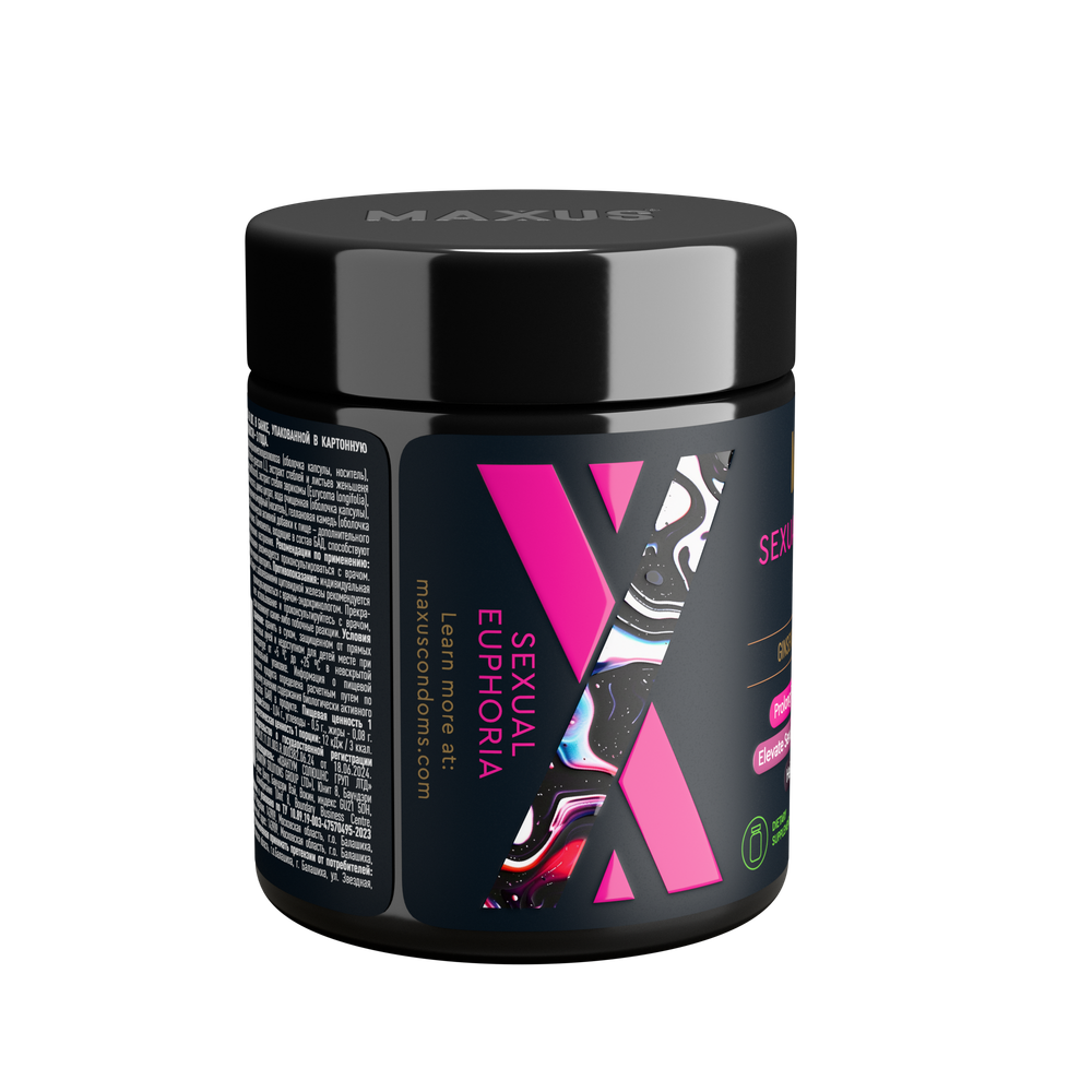 MAXUS Sexual Euphoria for her - БАД Сексуальная Эйфория для неё, 60 капсул