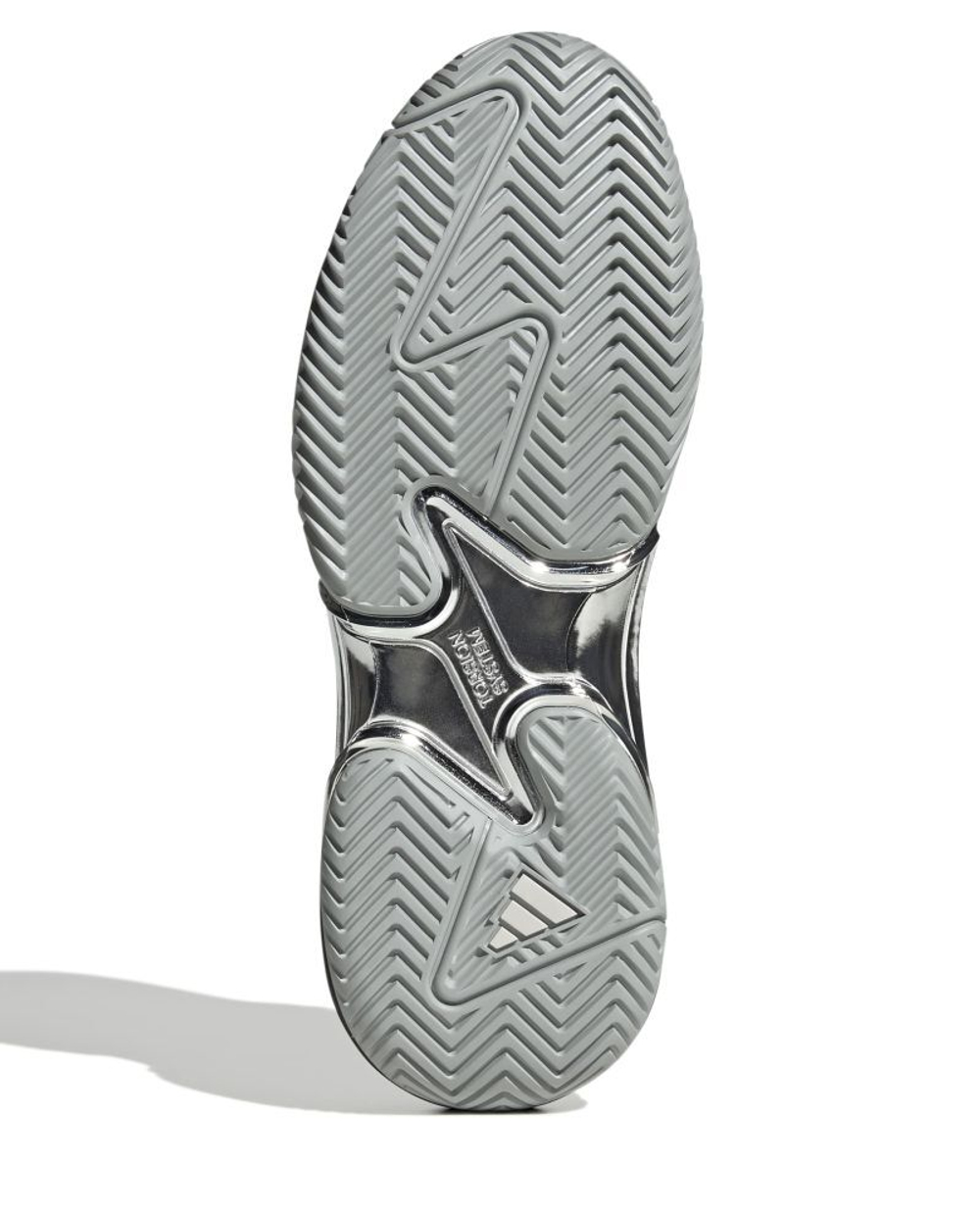 Мужские теннисные кроссовки Adidas Barricade 13 M Silver Edition - silver metallic/silver metallic/dash grey