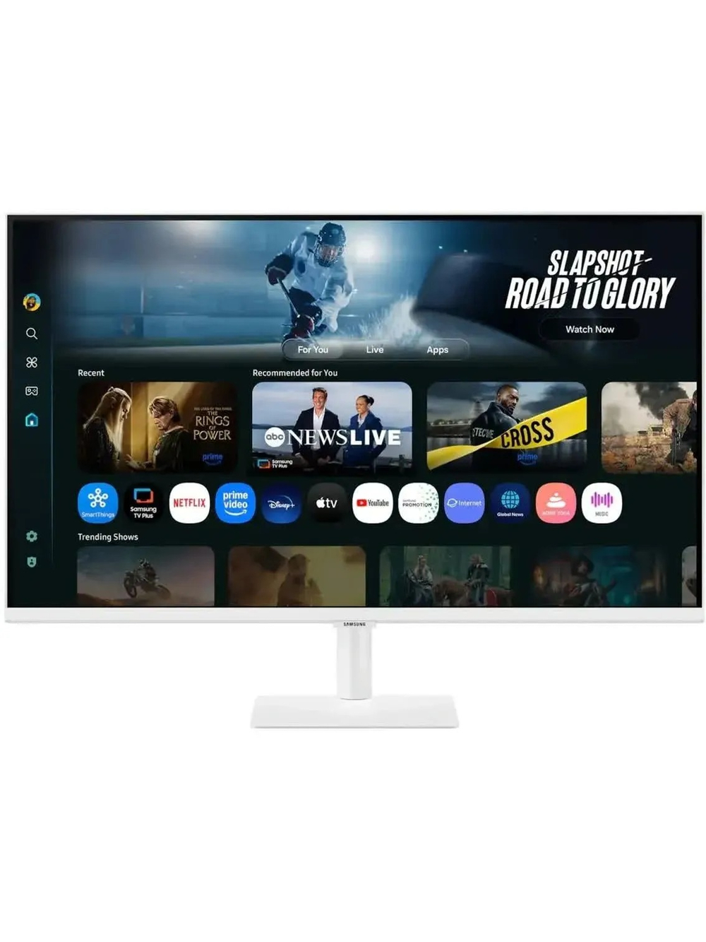 Smart монитор 32″ M7 M70F (белый) UHD с Samsung Vision AI