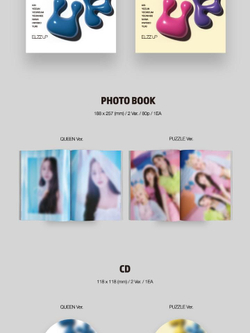 Альбом EL7Z UP - 7+UP 1st Mini Album 2 Version SET