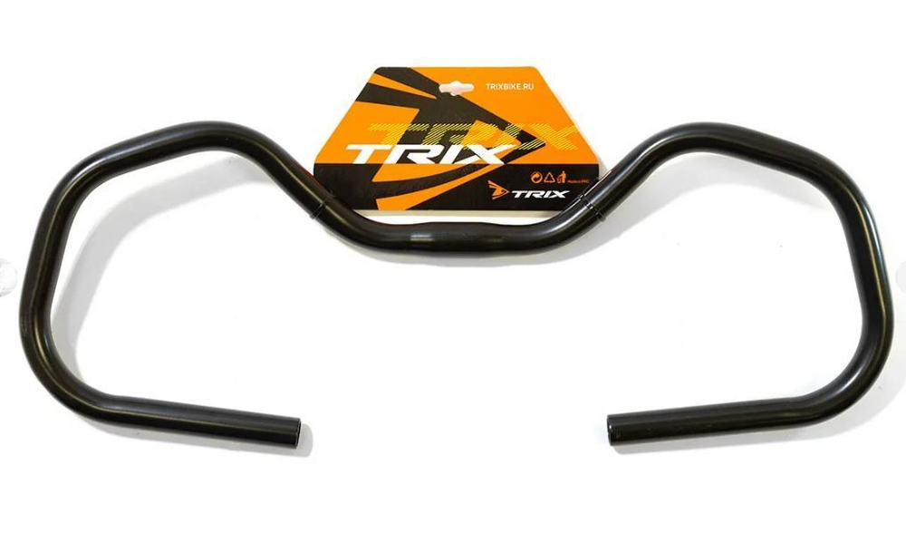 Руль TRIX, "Бабочка",алюминиевый, посадка 25.8мм, длина 580мм, черный
