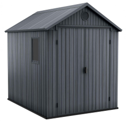 Пластиковый сарай Keter Darwin 6x6 grey